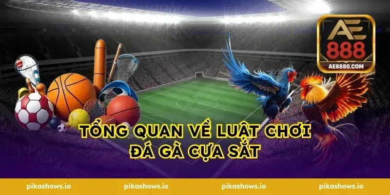 Tổng quan về luật chơi đá gà cựa sắt