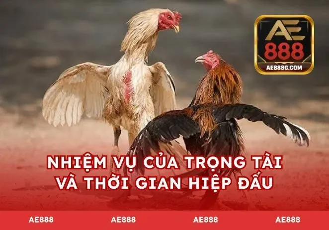 Nhiệm vụ của trọng tài và thời gian hiệp đấu